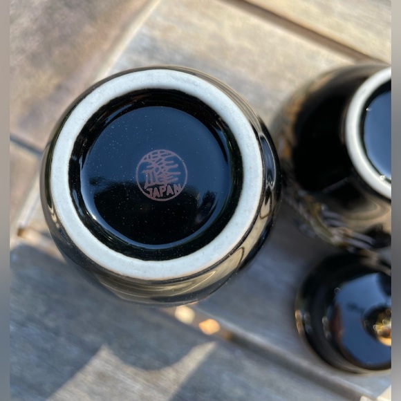 Cabinet set - 3 parts, 2 Vases 1 Temple Jar - Vintage - Dragon - ceramic - Picture 7 of 8